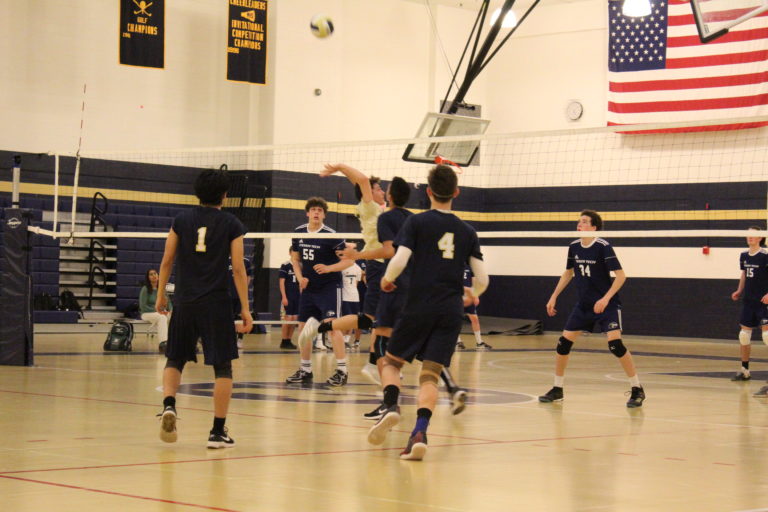 Malden High versus Essex Tech at a home game.