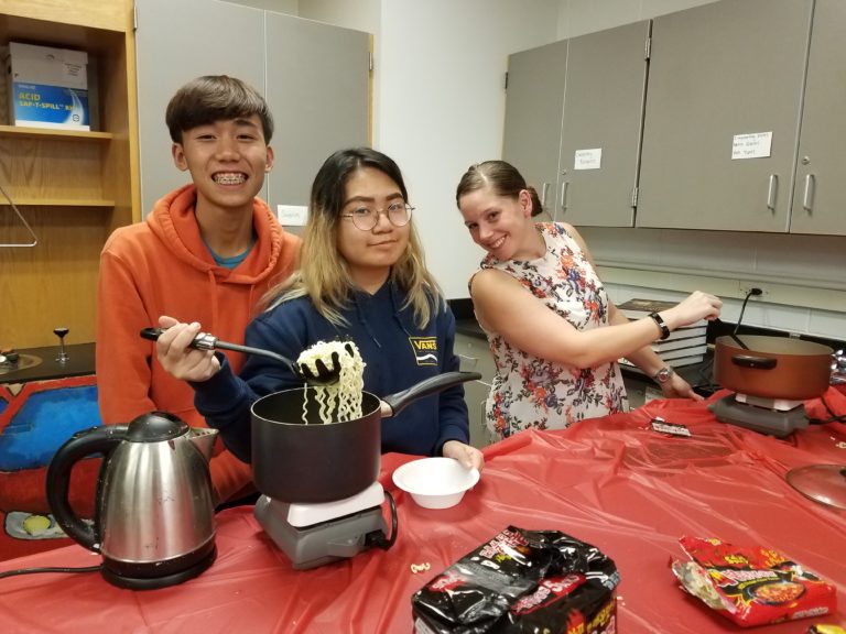 Asian Culture Club Brings the Heat with the Spicy Noodle Challenge