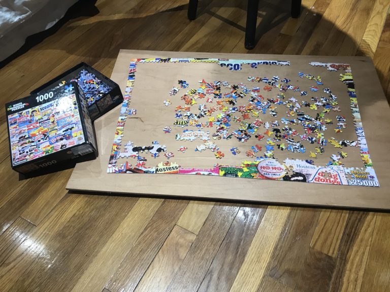 Jena and Juliana Luong’s 1000 piece puzzle