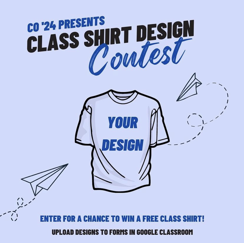 T-shirt Design Contest Flyer Template. Great for Schools 